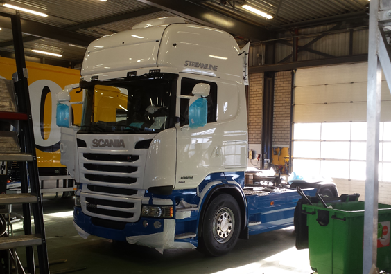 Nieuwe Scania R450 Topliner